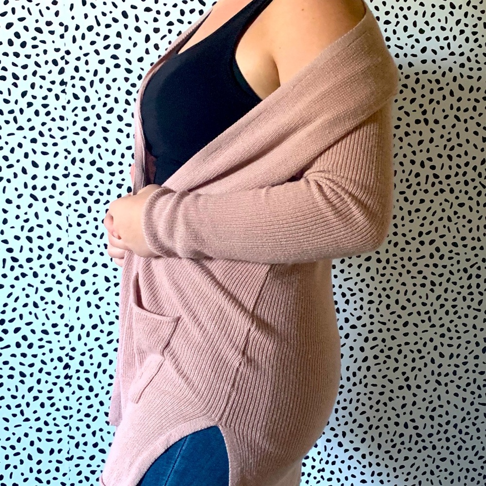 Philosophy Pink Cardigan